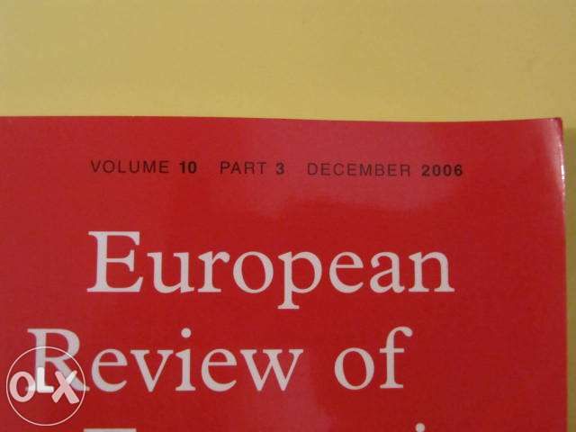 European Review of Economic History
