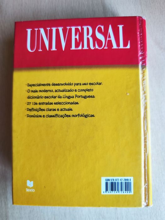 Dicionário Escolar da Língua Portuguesa da Texto Editores LDA