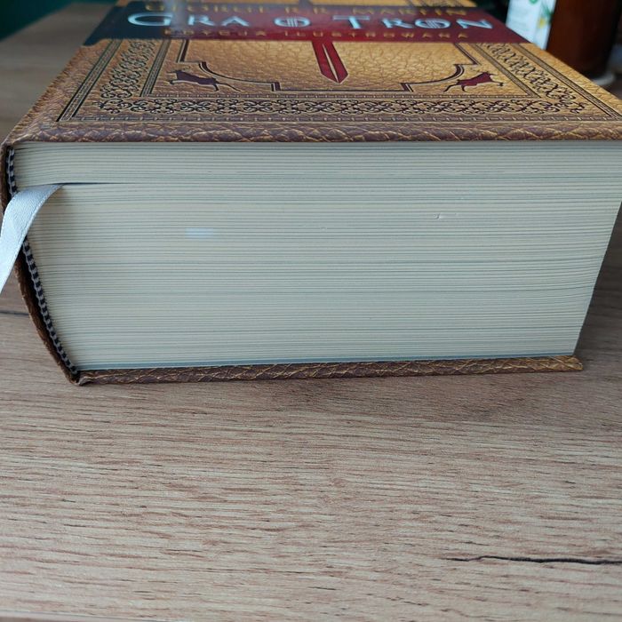 G.R.R. Martin Gra o tron Edycja ilustrowana nowa bez folii