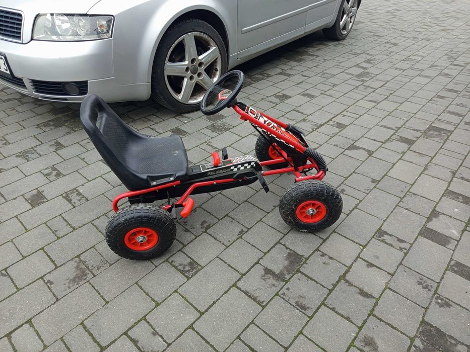 Gokart pompowane kola