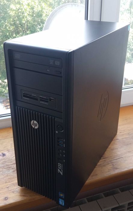 HP Z420/Xeon E5 1620/4-8ядер/3.6GHz/RAM 32-64Gb/SSD SanDisk 256Gb