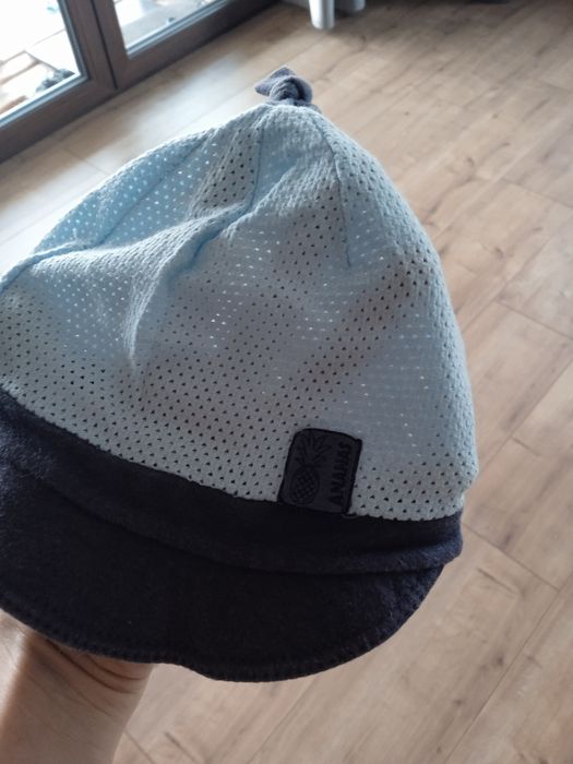 Czapeczka ażurowa z bawełny 44