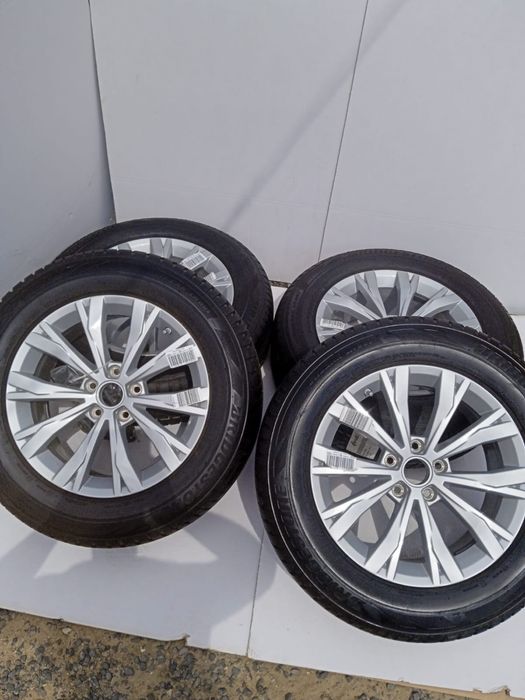 Felgi opony Koła 5x112  17 cali bridgestone 215/65 tiguan II