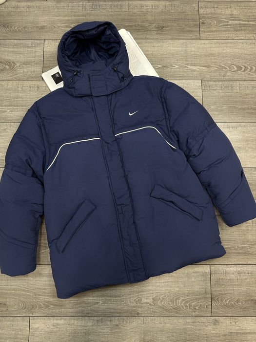Вінтажна оригінальна пухова куртка пуховик nike 2000-х
