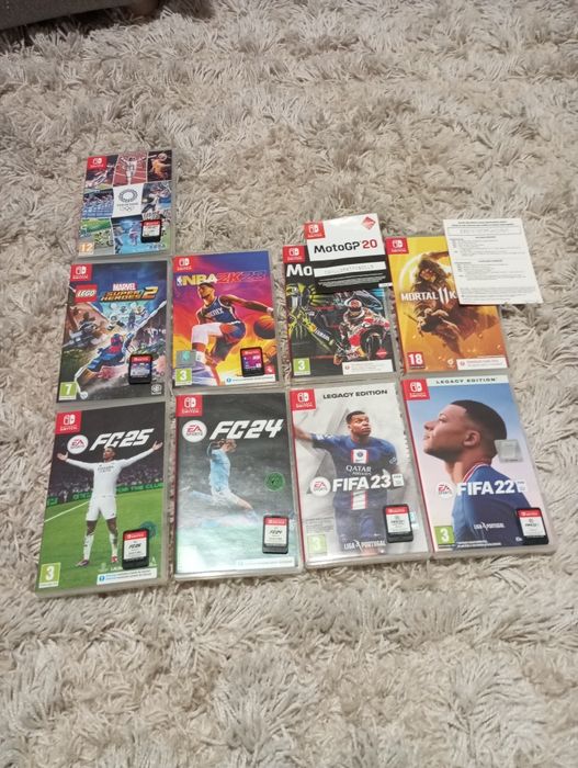 Nintendo switch+7 jogos