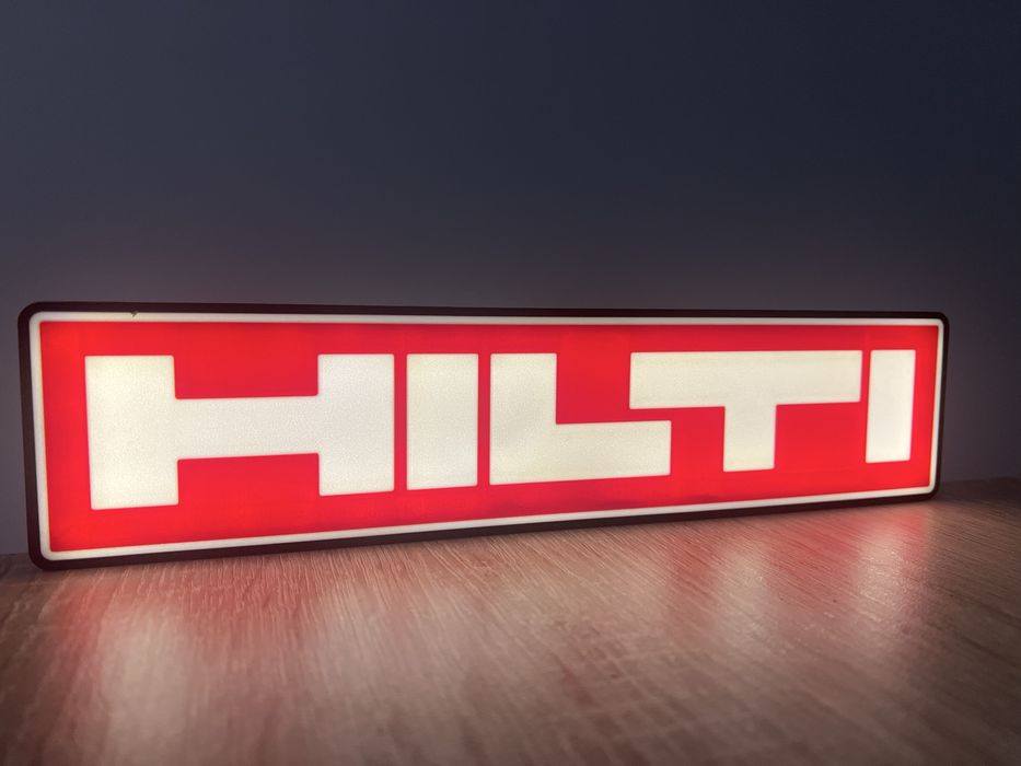 Painel luminoso Hilti