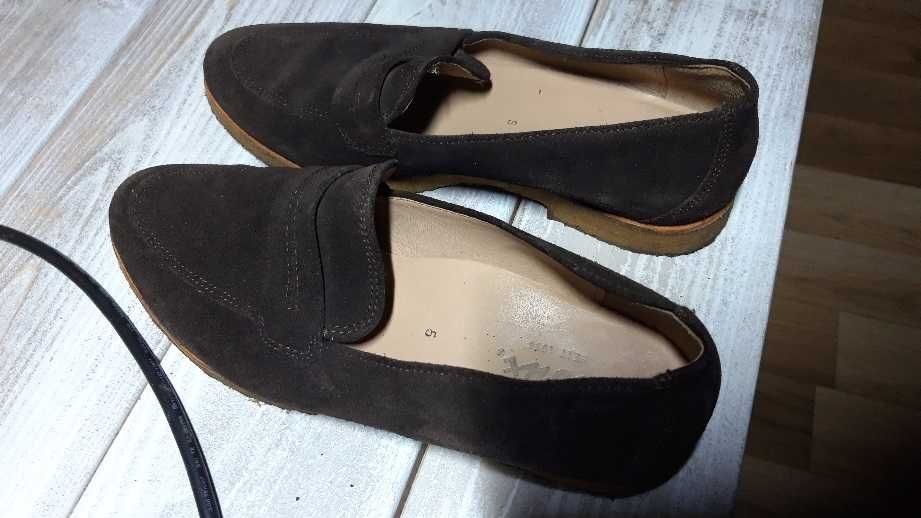 Pólbuty Sioux skóra brąz 38 SUPER