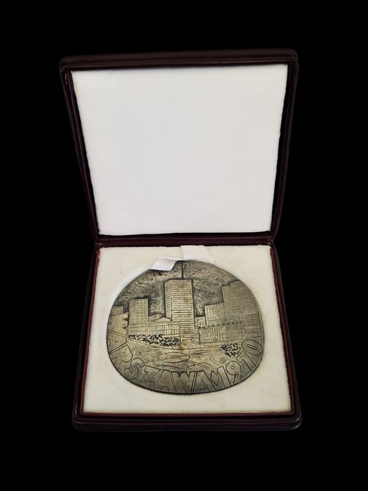 Medal upamiętniający 25 rocznicę wyzwolenia Warszawy 1970 rok