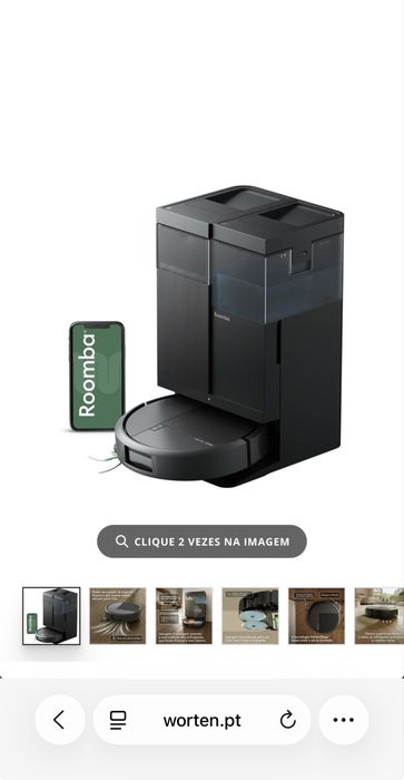 Aspirador Robô IROBOT Roomba® 515 Combo+ AutoWash™ dock