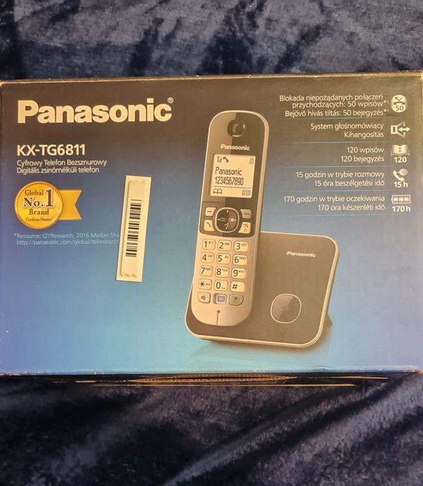 Telefon cyfrowy, bezsznurowy  Panasonic
