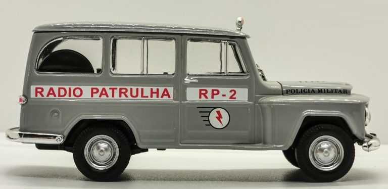 Model 1:43 DeA Rural Willys Policia Militar Santa Catarina (Brazylia)