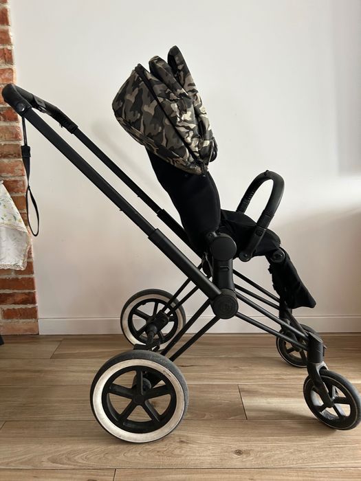 Wózek CYBEX Butterfly 2 w 1 (gondola + spacerówka), Snack trail nowy GRATIS