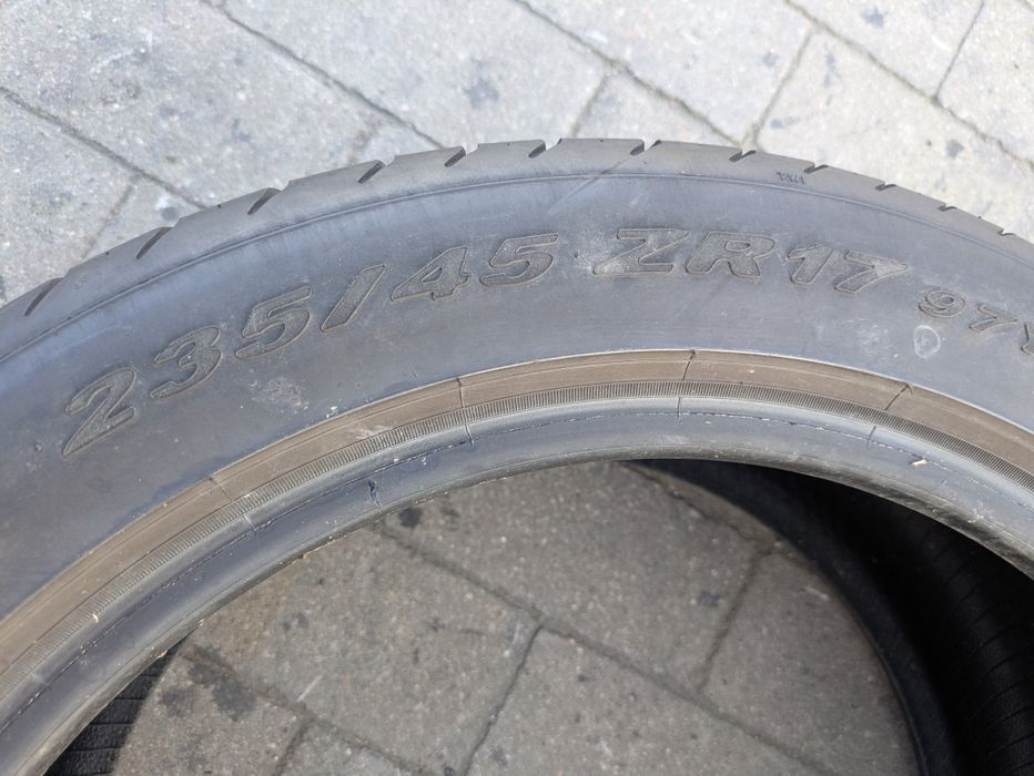 235/45R17 Pirelli P Zero komplet opon używanych