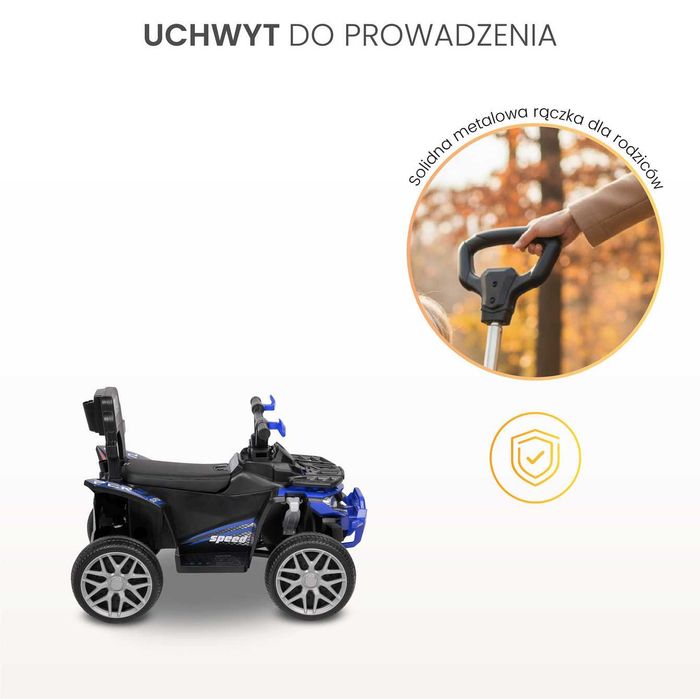 JEŹDZIK MOVIX Autko Quad Auto dla dziecka pchacz Pojazd samochód