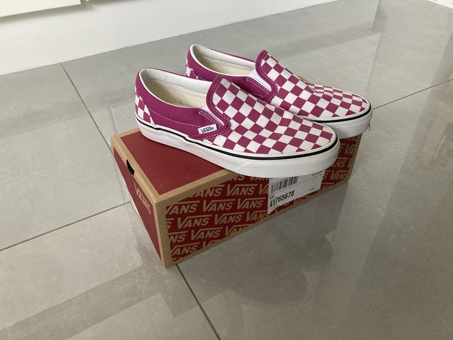 Buty Vans 37 checkerboard Classic Slip-O