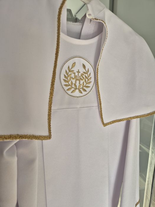 Alba komunijna dla chłopca 140 Okazja!