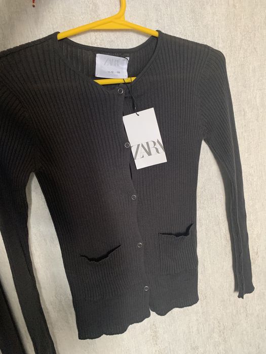 кофтинка реглан zara в школу кофточка 152, 11-12р