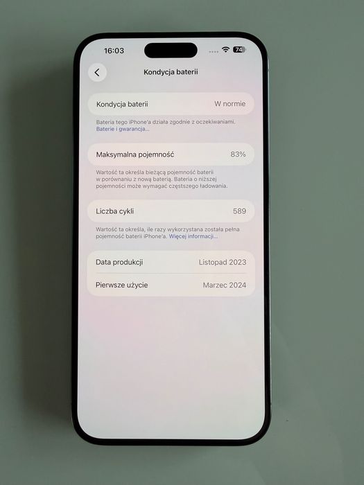 iPhone 15 ProMax 256 GB
