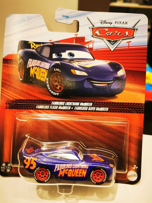 Faísca McQueen Fabuloso CARS 1/55