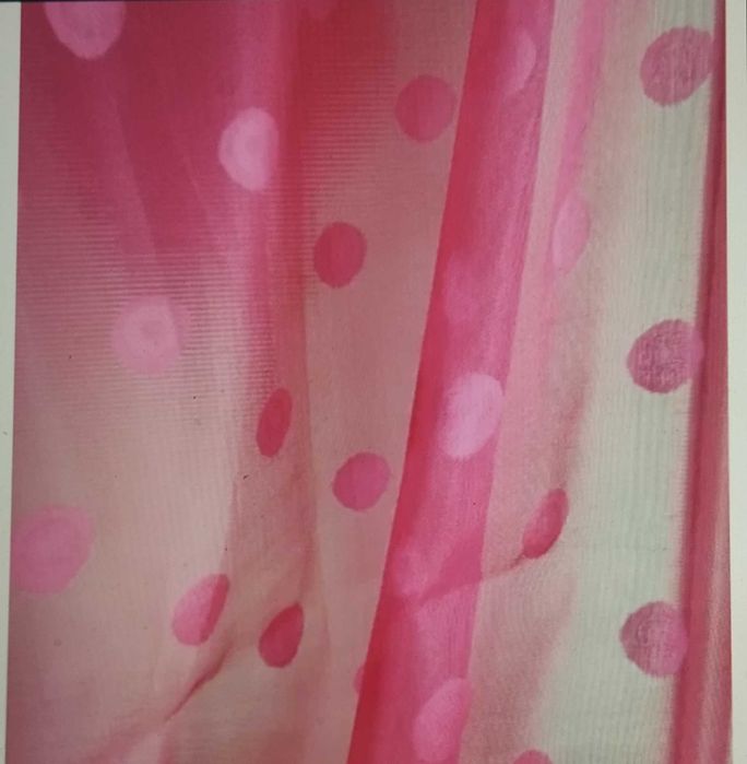 Organza bordada tecido francês antigo