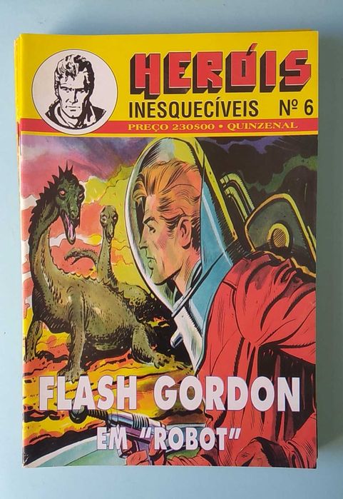 BD "Heróis Inesquecíveis" Fantasma, Mandrake, Flash Gordon e outros.