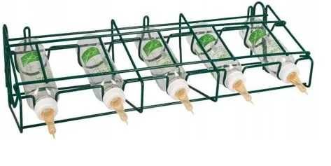 Stojak + butelki 5 szt do karmienia jagniąt Anti-Vac