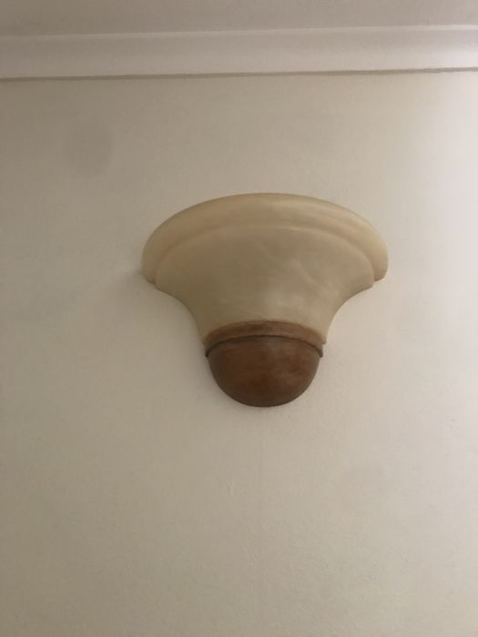 Aplique de parede em marmore