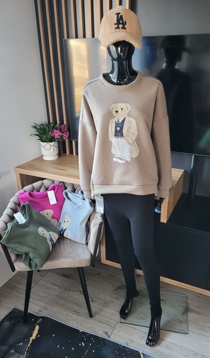 Bluza miś ocieplana