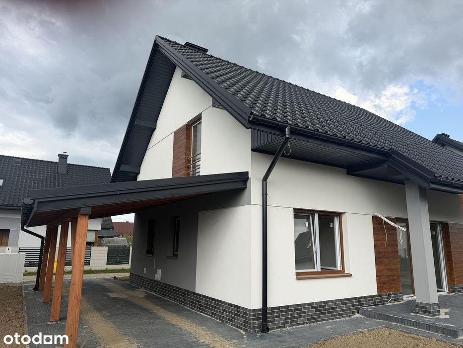 Dom wolnostojący 102m² Kłaj | wiata na auta gratis