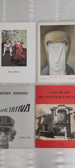 Catálogos: Paula Rego, Juan Soutullo, Teatro Polaco, Casa Malhoa