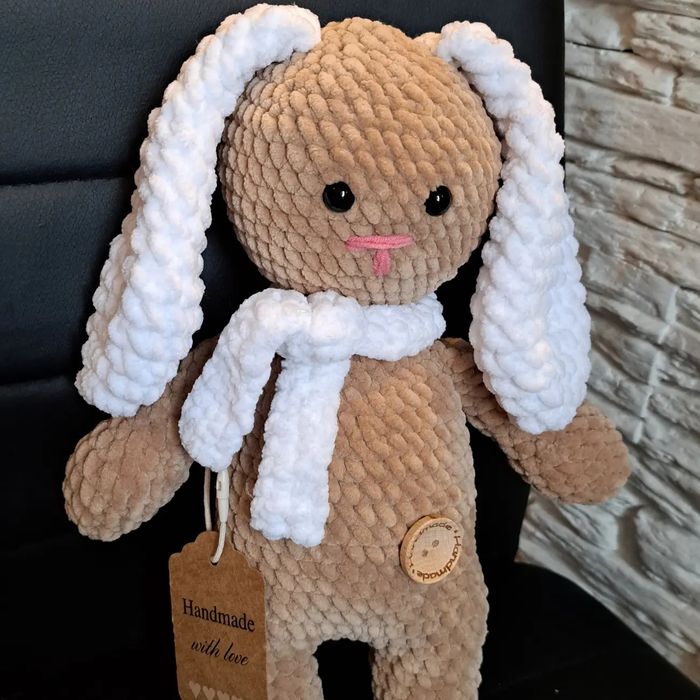 MASKOTKA króliczek rękodzieło