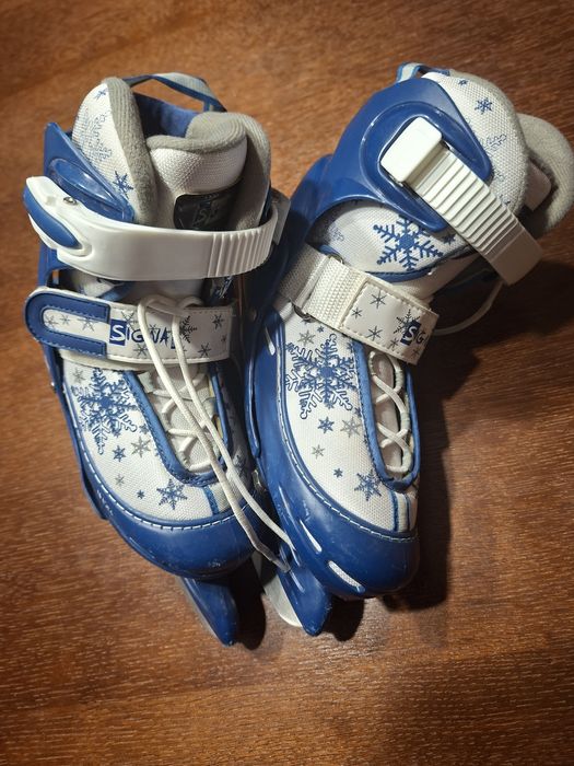 Łyżwy dziecięce regulowane