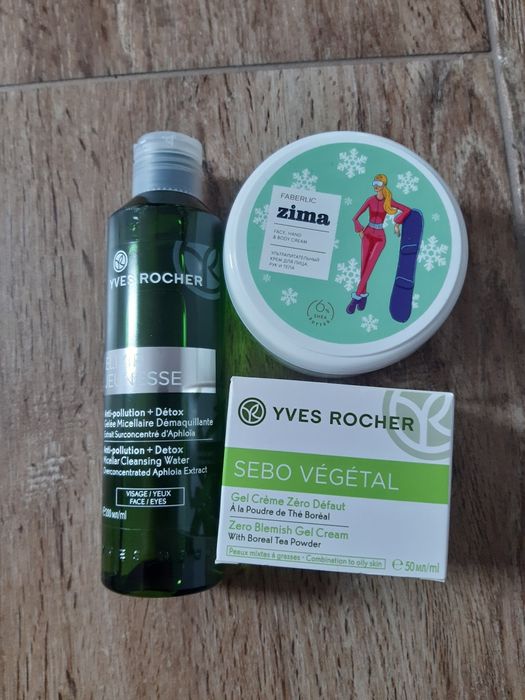 Kosmetyki do pielęgnacji twarzy Faberlic Yves Rocher