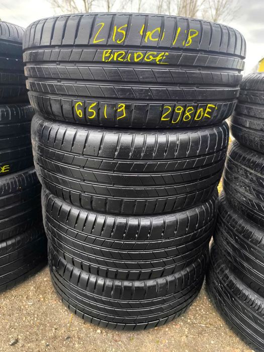 215/40R18 89Y Opony Letnie Lato BRIDGESTONE TURANZA T005 AO 6,5mm Legnica ALU-RAD jak 225/40
