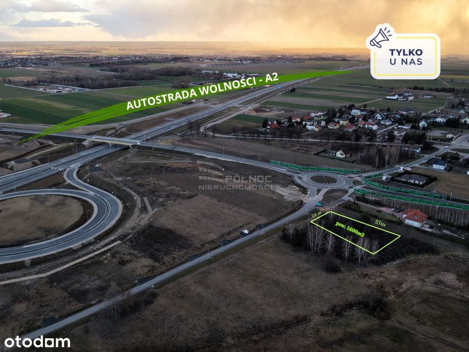 Działka budowlana w Ciciborze Dużym 1400m2