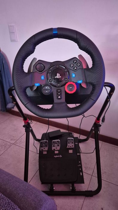 Vendo volante Logitech G29 PS5/PC e suporte