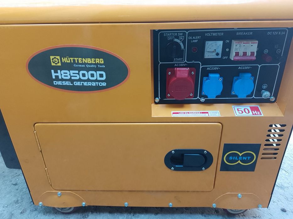 Дизельный генератор 8,5 кв 220,380в