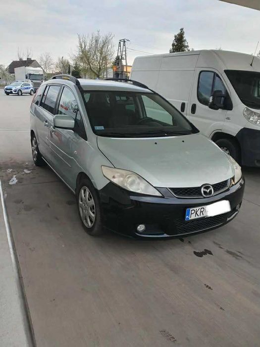 Mazda 5 2.0 diesel 140KM 7 miejsc wspoma klima elektryka, zarejestrowany, OC
