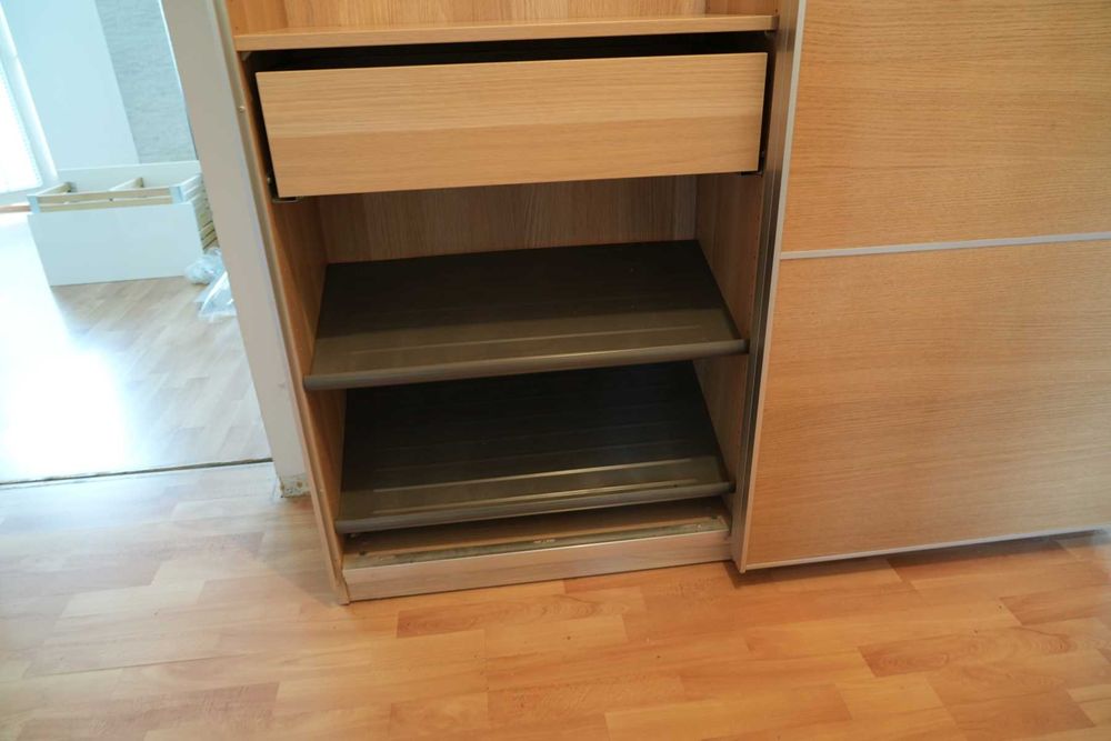 Szafa IKEA przesuwna 237cm x 150cm x 43cm dwudrzwiowa KRAKÓW