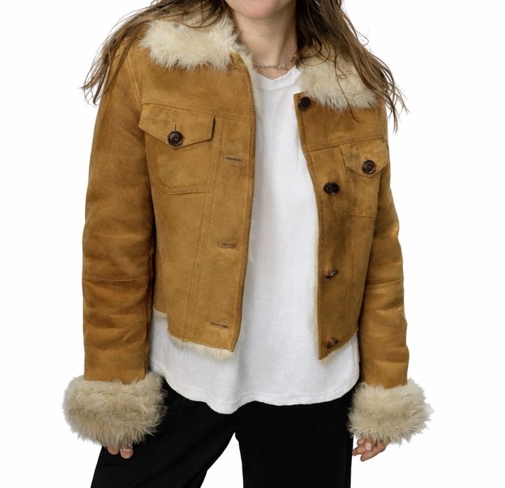 Шкіряна дублянка UGG