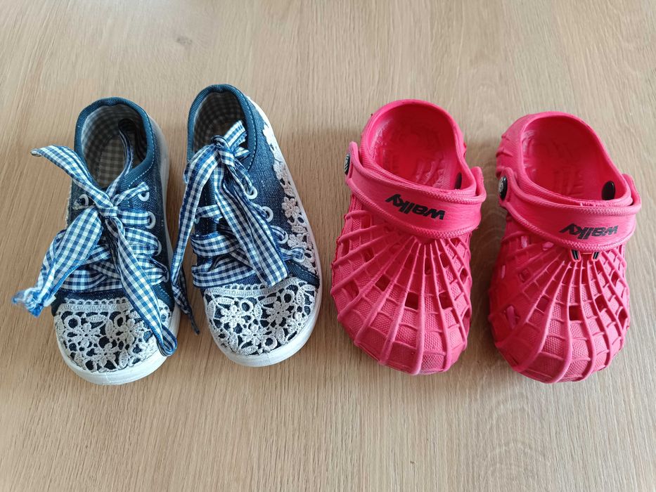 Trampki, klapki crocs, rozmiar 26