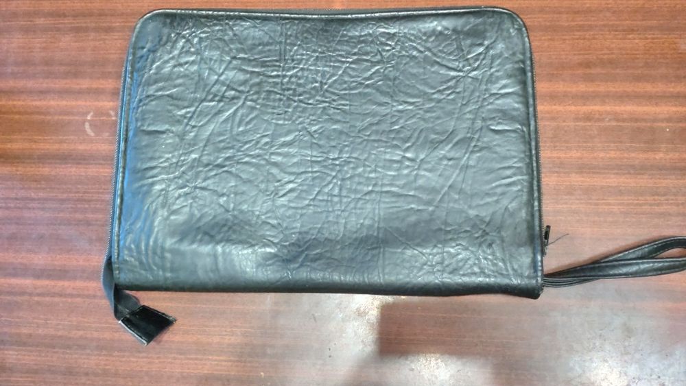 Папка для бумаг, натуральная кожа.