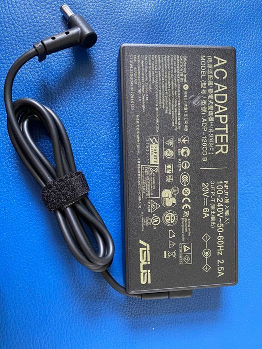 Зарядка живлення  ноутбука ASUS 120W 20V 6A 6.0*3.7mm + кабель 220V