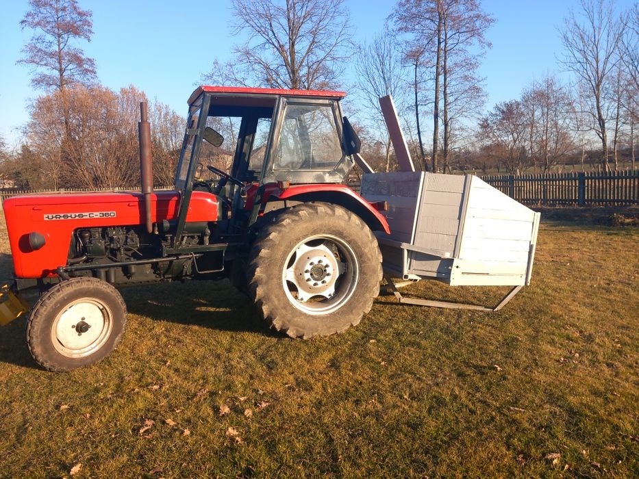Ursus c 355 wciągarka krpan 4 si ciągnik c360