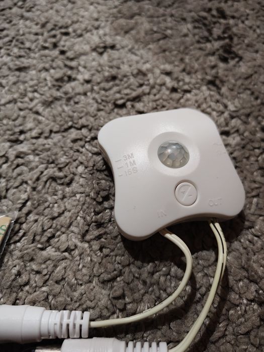 Czujnik ruchu do taśm LED, kontroler, sterownik DC 12-24V