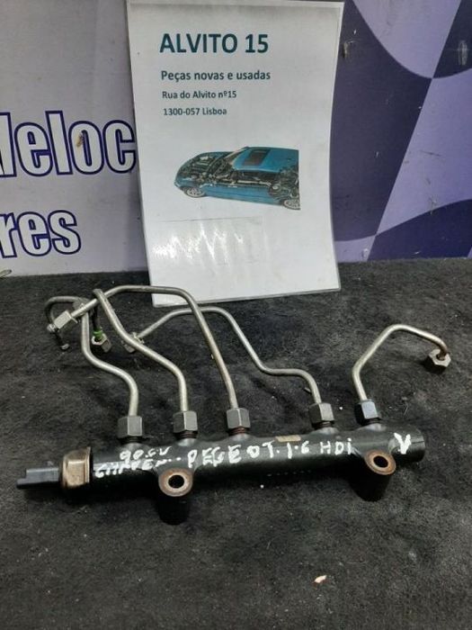 régua de injeção Peugeot 1.6 hdi  90 cv  Citroën