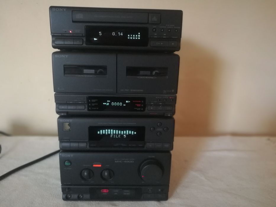 Wieza Sony MHC 4800  4 Elementy Unikat
