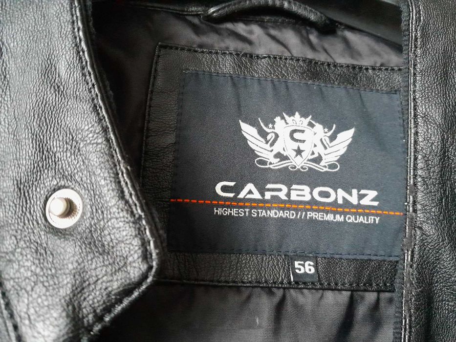 kurtka ekoskóra  Carbonz roz. 56 z wymiarami!
