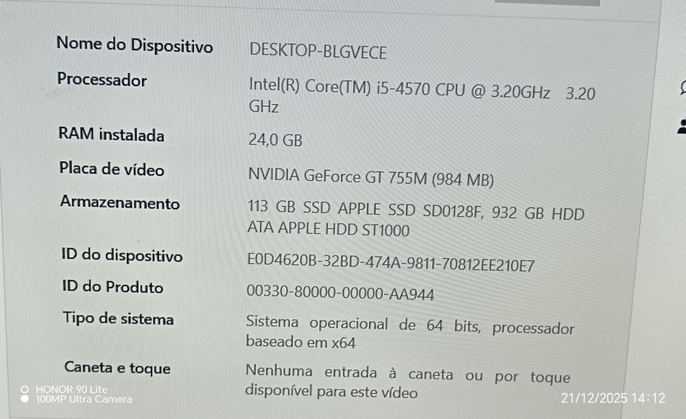 IMAC 2013 27 Polegadas