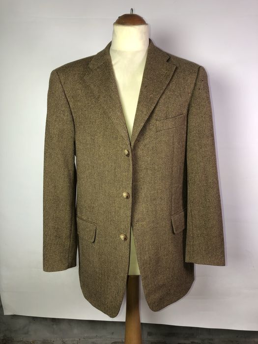 Чоловічий вовняний піджак Tommy Hilfiger tweed  Herringbone не Harris